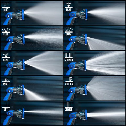 VIKING selector de 10 modos mostrando patrones y ajuste fácil