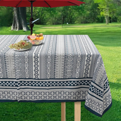 Virtumob mantel en uso jardín crea ambiente y protege superficie