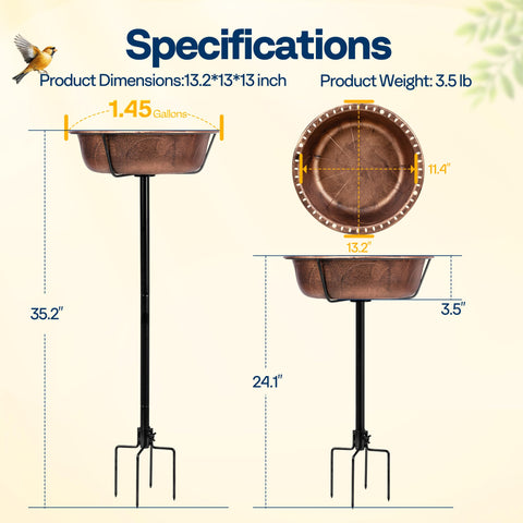 VIVOHOME base de cuatro puntas asegurando anclaje firme y duradero