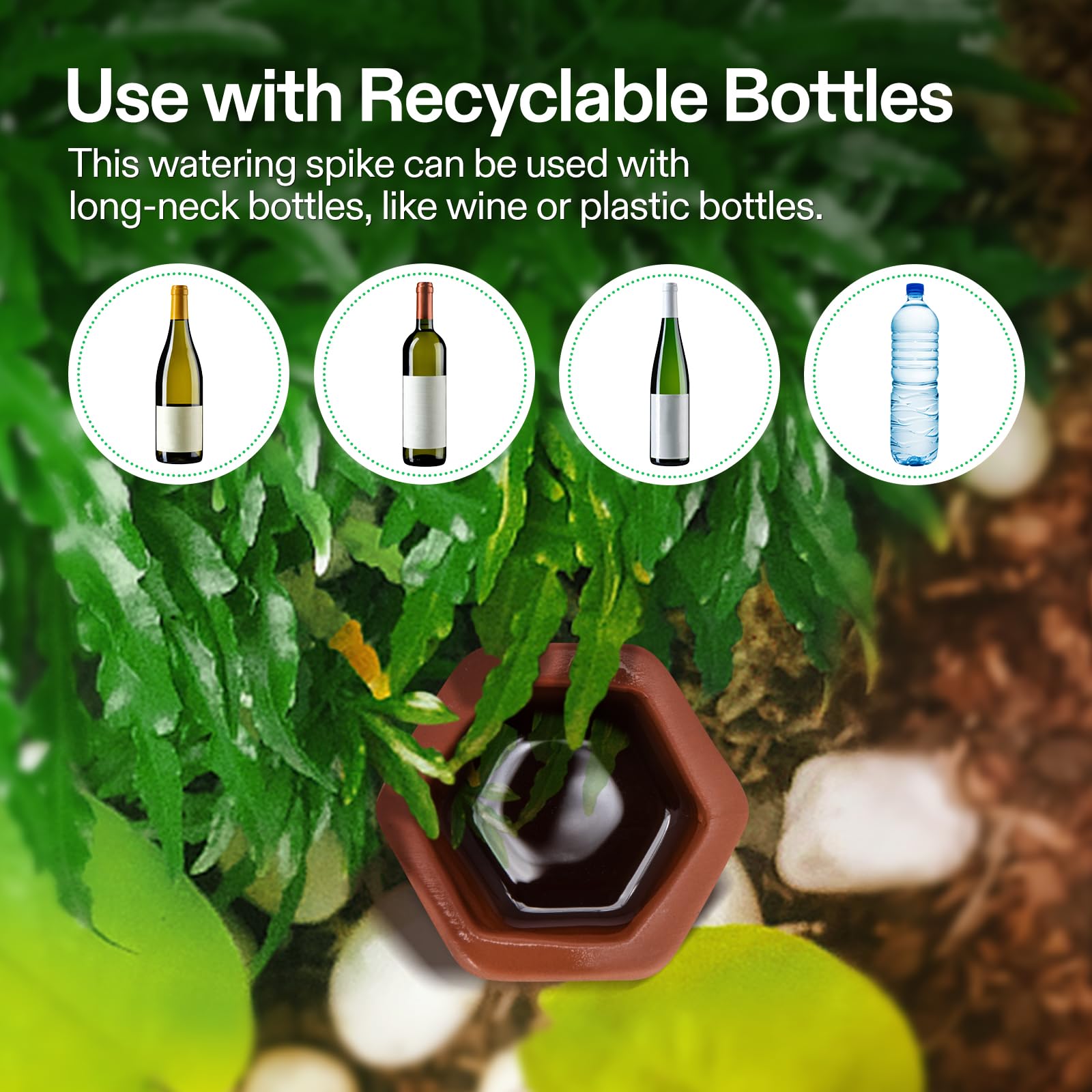 VIVOSUN comparacion tamaño con botella muestra escala útil