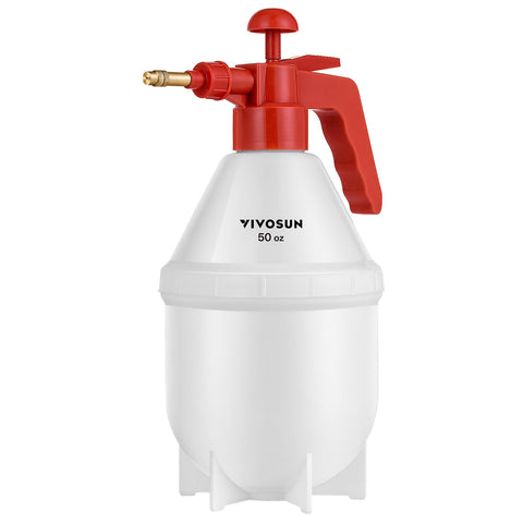 VIVOSUN vista frontal del pulverizador 50oz mostrando diseño y capacidad
