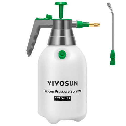 VIVOSUN vista frontal del pulverizador mostrando forma y capacidad