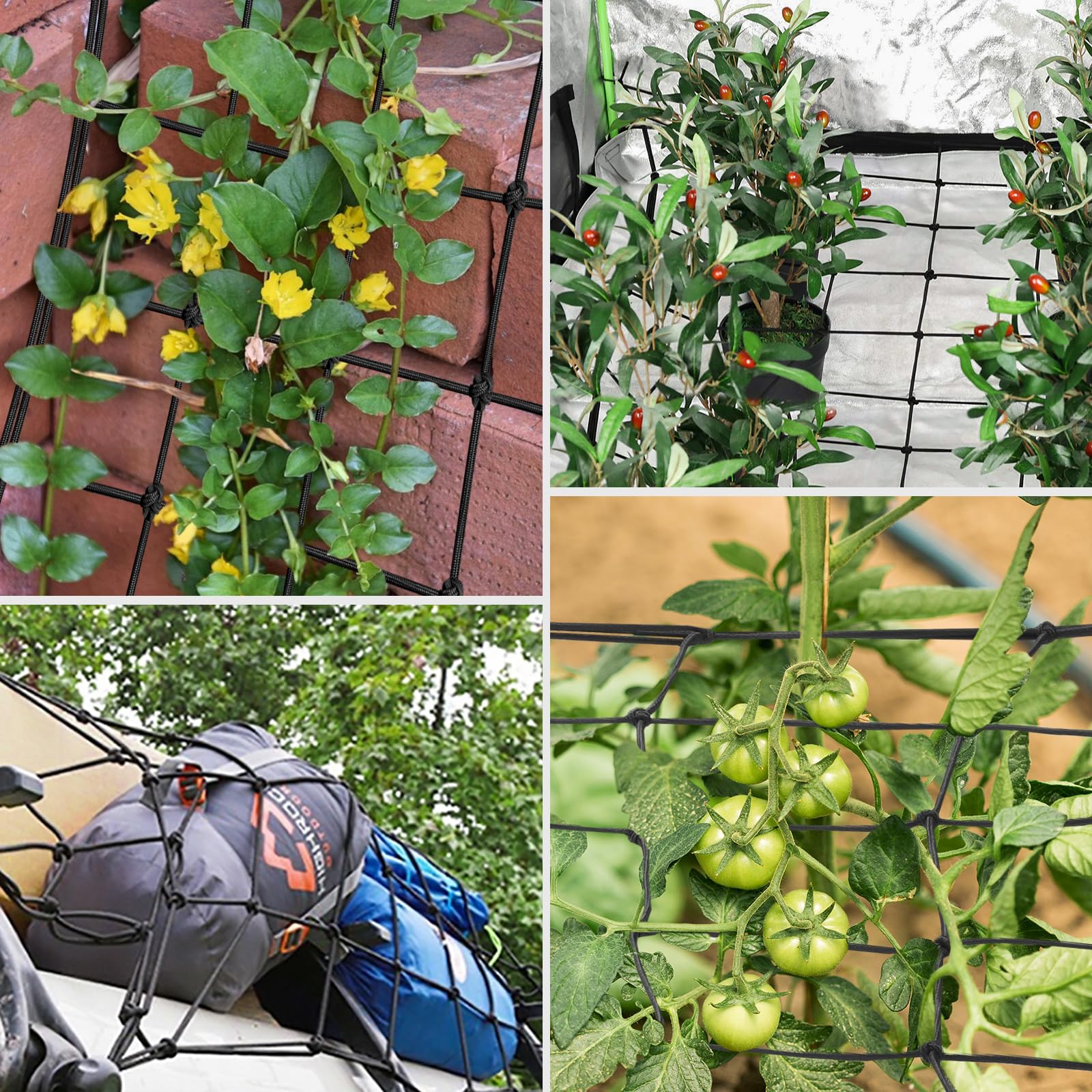 VIVOSUN malla cortada y sobrante reutilizable para otras plantas