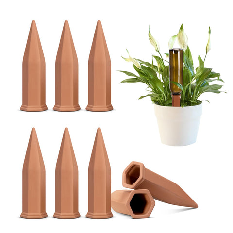VIVOSUN pico terracota frontal mostrando forma hexagonal y durabilidad
