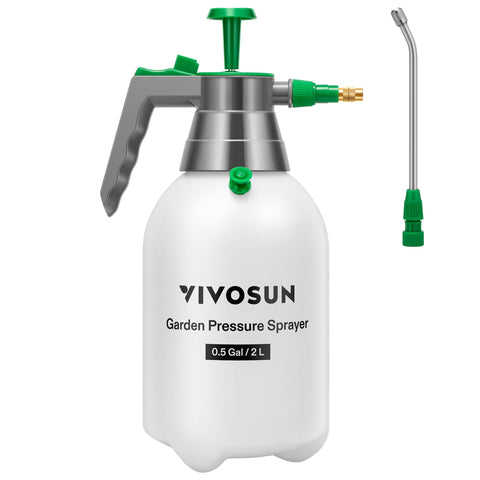 VIVOSUN pulverizador frontal mostrando diseño y capacidad 2L