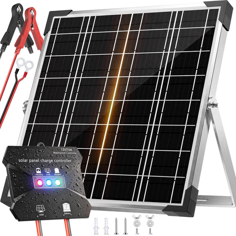 Voltset panel frontal mostrando diseño resistente y eficiencia