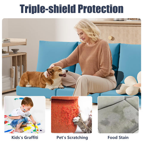 Vorshape etiqueta con material e instrucciones para lavado y cuidado fácil