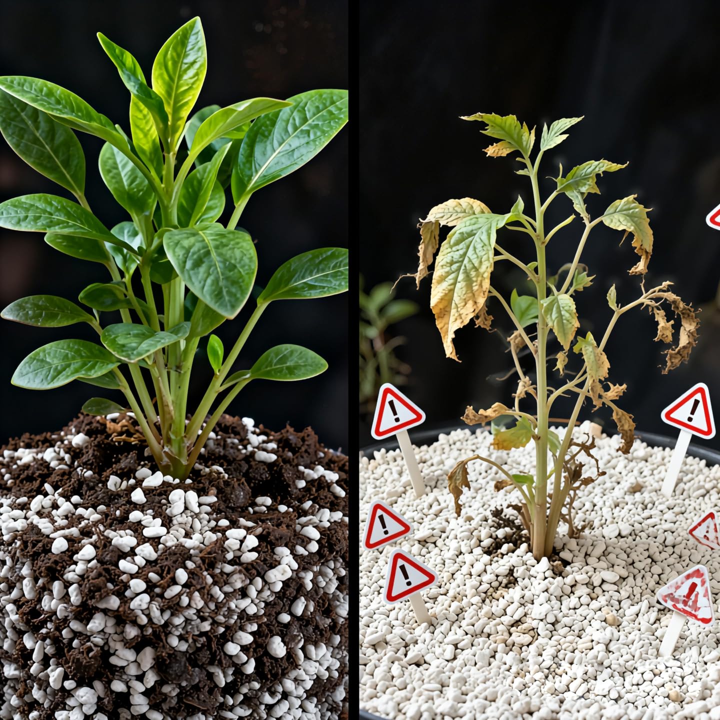 Voulosimi macetas urbanas mostrando resultados en jardín casero