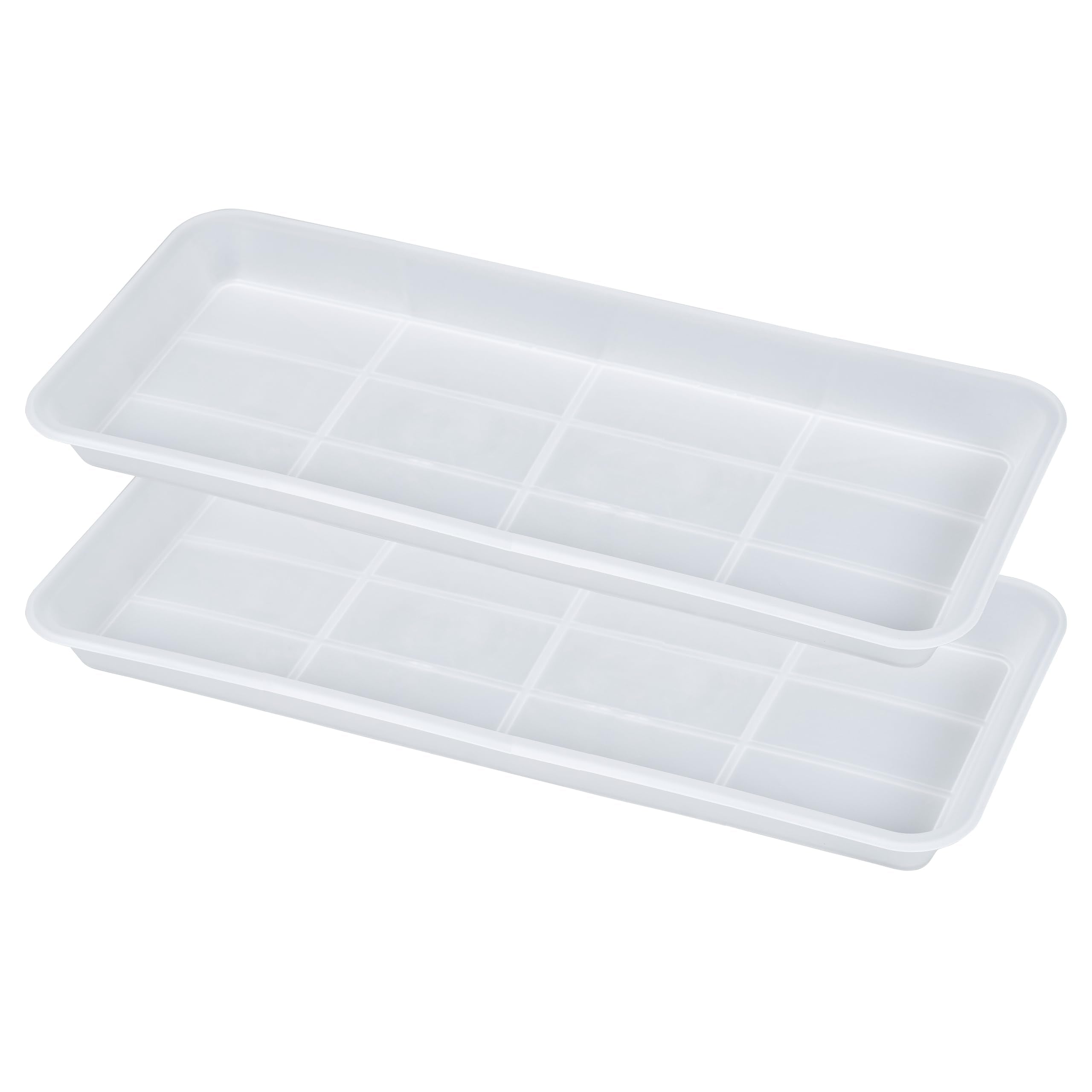 VUWEZ bandeja frontal de 24 pulgadas mostrando formato rectangular y protección de superficie