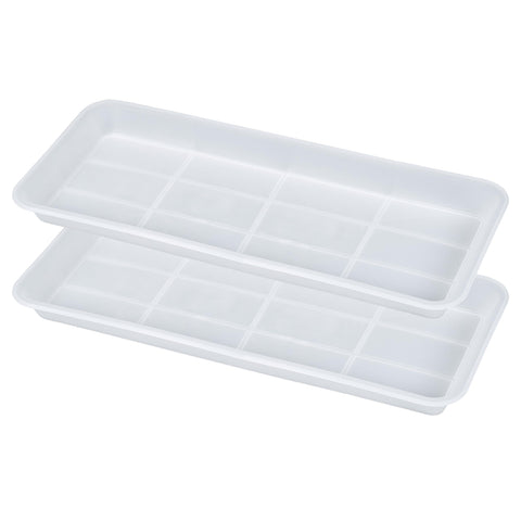 VUWEZ bandeja frontal de 24 pulgadas mostrando formato rectangular y protección de superficie