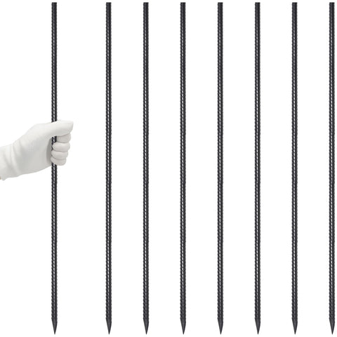 VVOKGO estaca frontal paquete de 8 resistente para fijación rápida