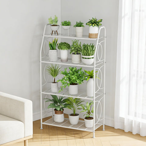 VyGrow detalle del acabado metálico blanco resistente a la intemperie
