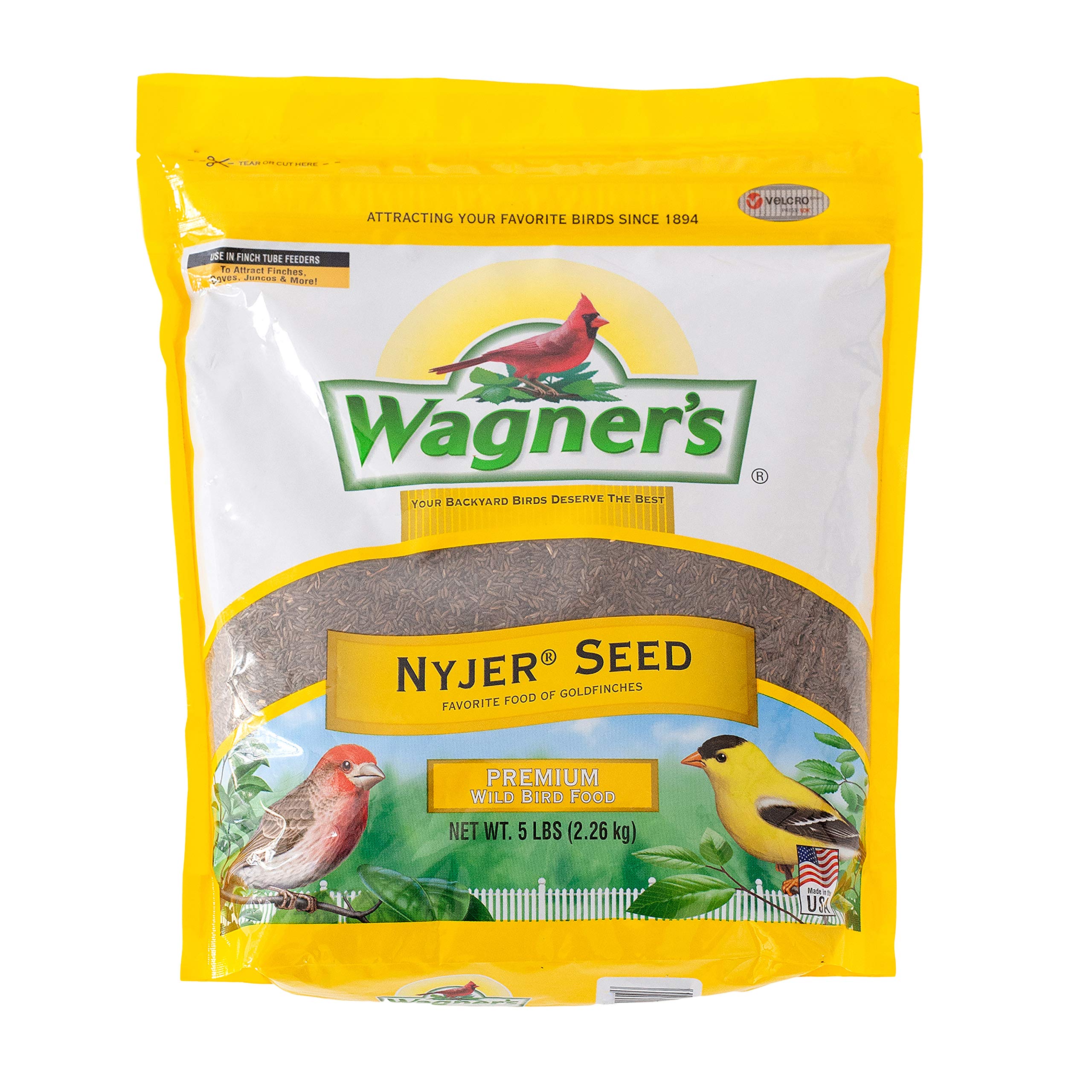Wagner's bolsa frontal de 5 libras mostrando el empaque y facilidad de uso