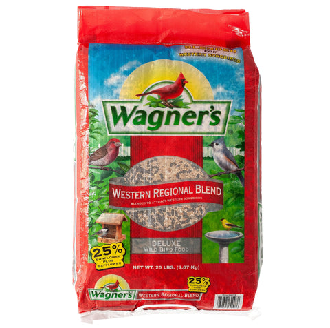 Wagner's bolsa 20 lb frente mostrando diseño y peso, claridad y confianza