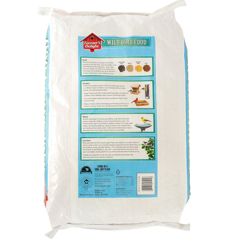 Wagner's mezcla de semillas en detalle que facilita identificación de ingredientes