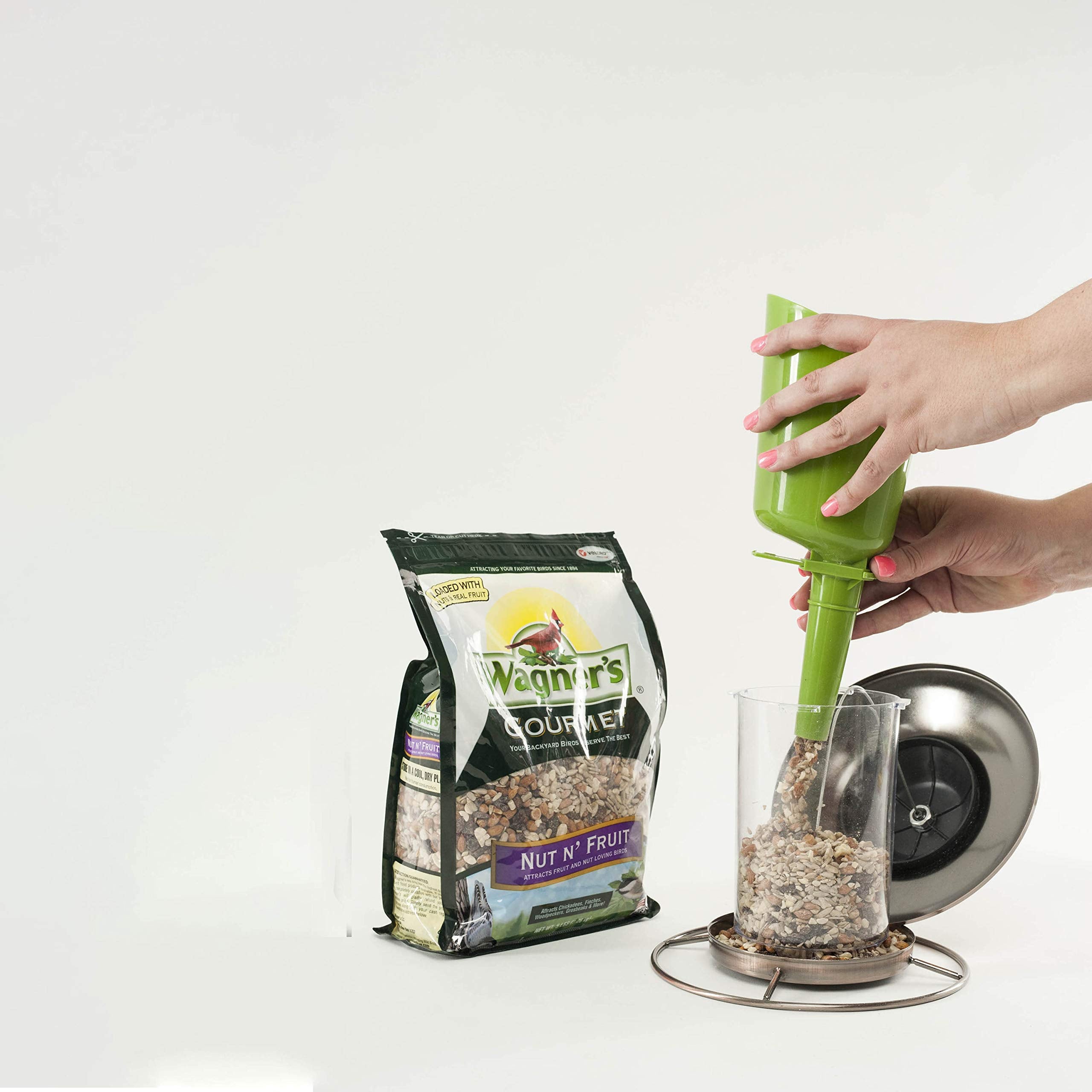 Wagner's etiqueta nutricional visible, informa sobre ingredientes y energía