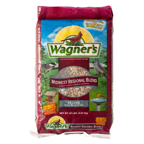 Wagner's frente del empaque mostrando mezcla y beneficios energéticos