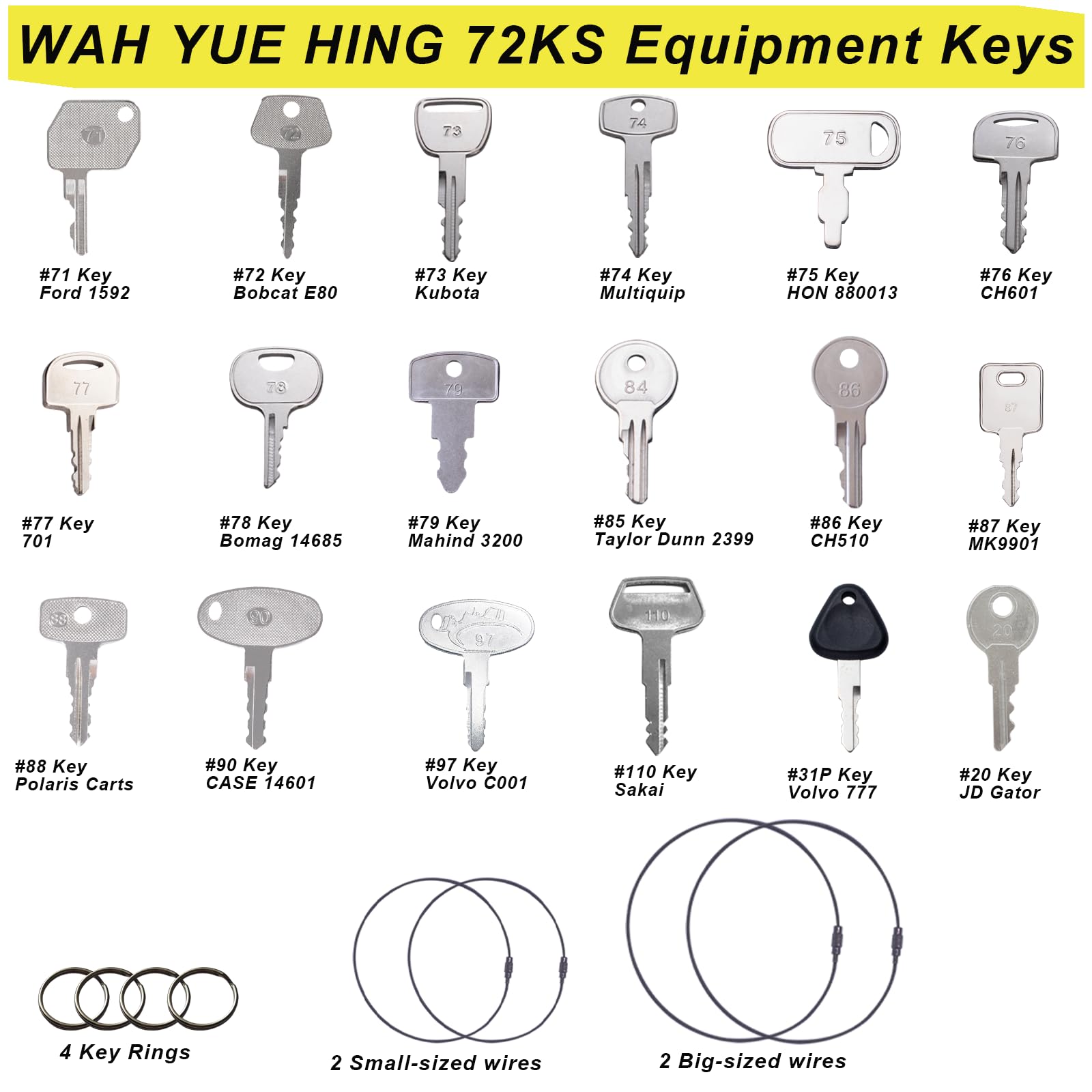 WAH YUE HING anillo de acero inoxidable ajustable, transporte seguro