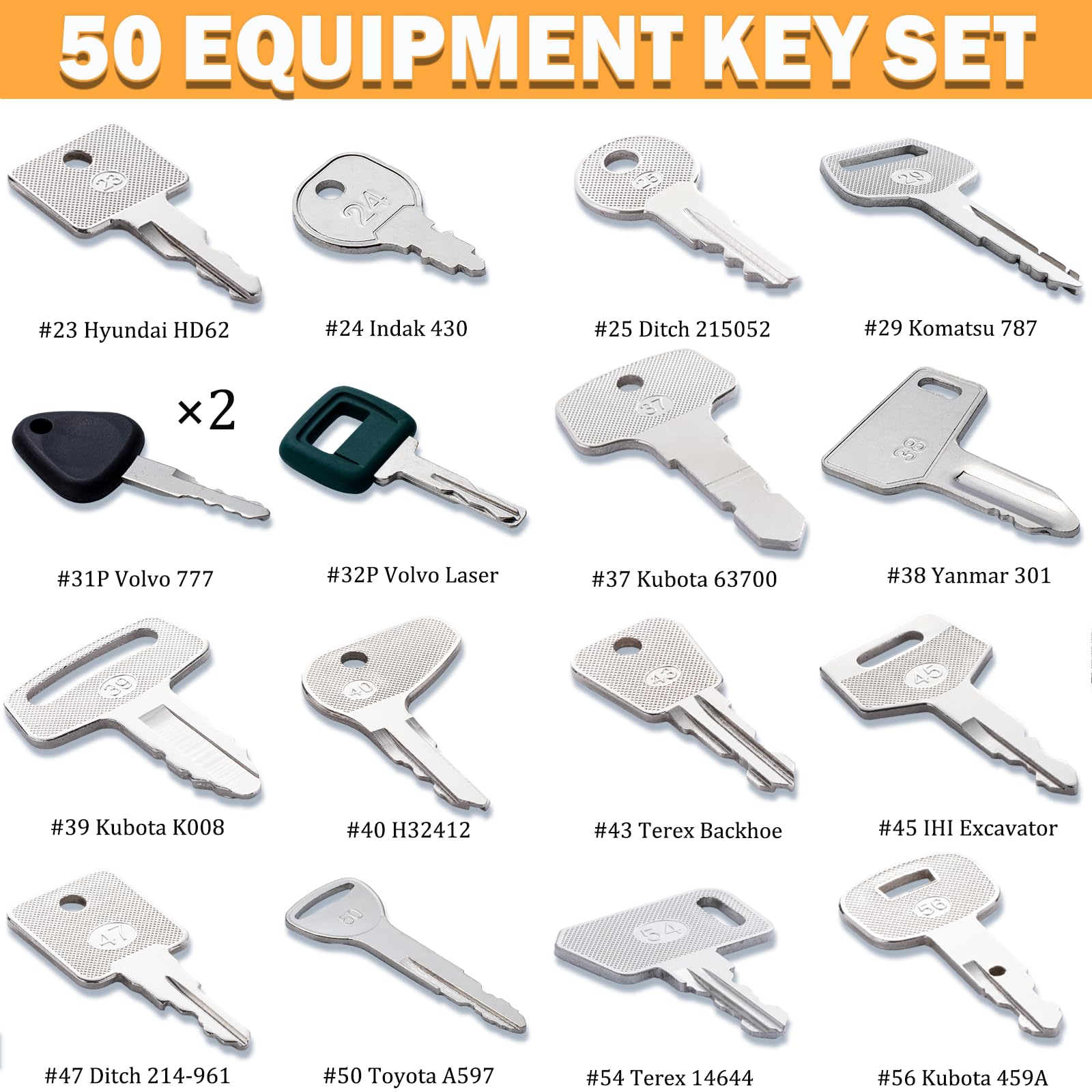 WAHLIN PARTS anilla de acero inoxidable ajustable, organización segura