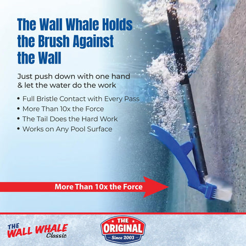 Wall Whale cola tipo spoiler que aumenta la fuerza de cepillado