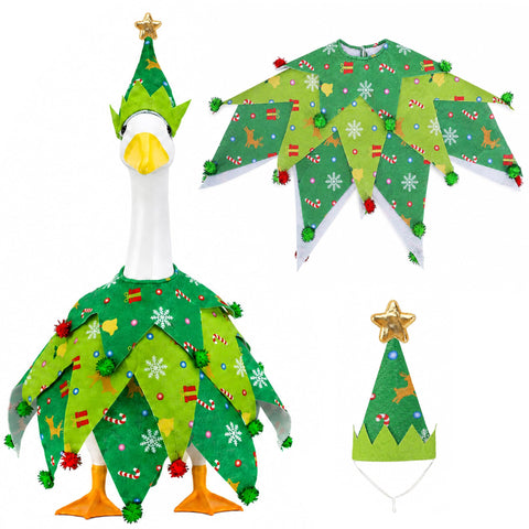 Watayo disfraz de árbol frontal mostrando diseño festivo y atractivo