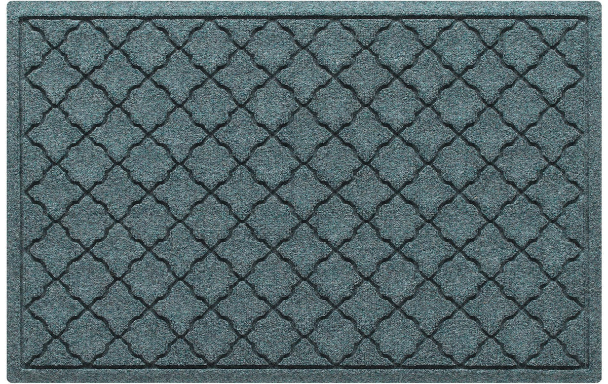 WaterHog alfombra frontal mostrando protección contra suciedad