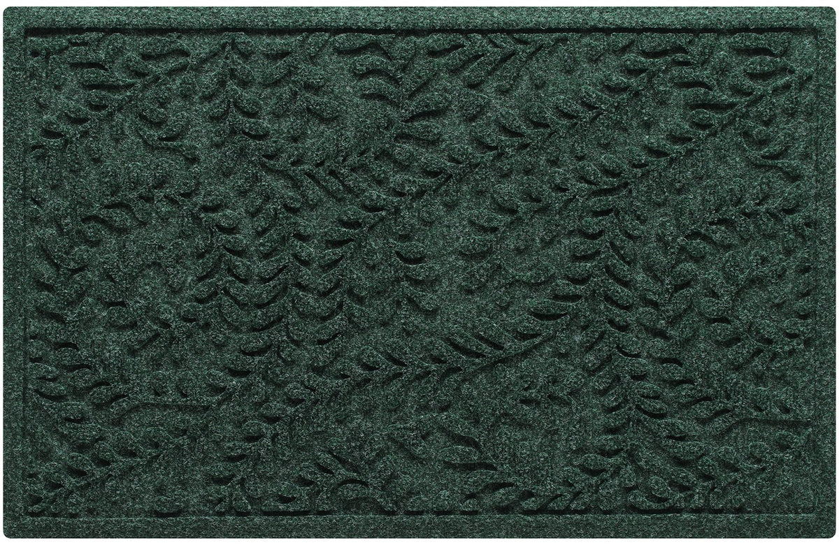 WaterHog Boxwood vista frontal mostrando diseño resistente y bienvenida