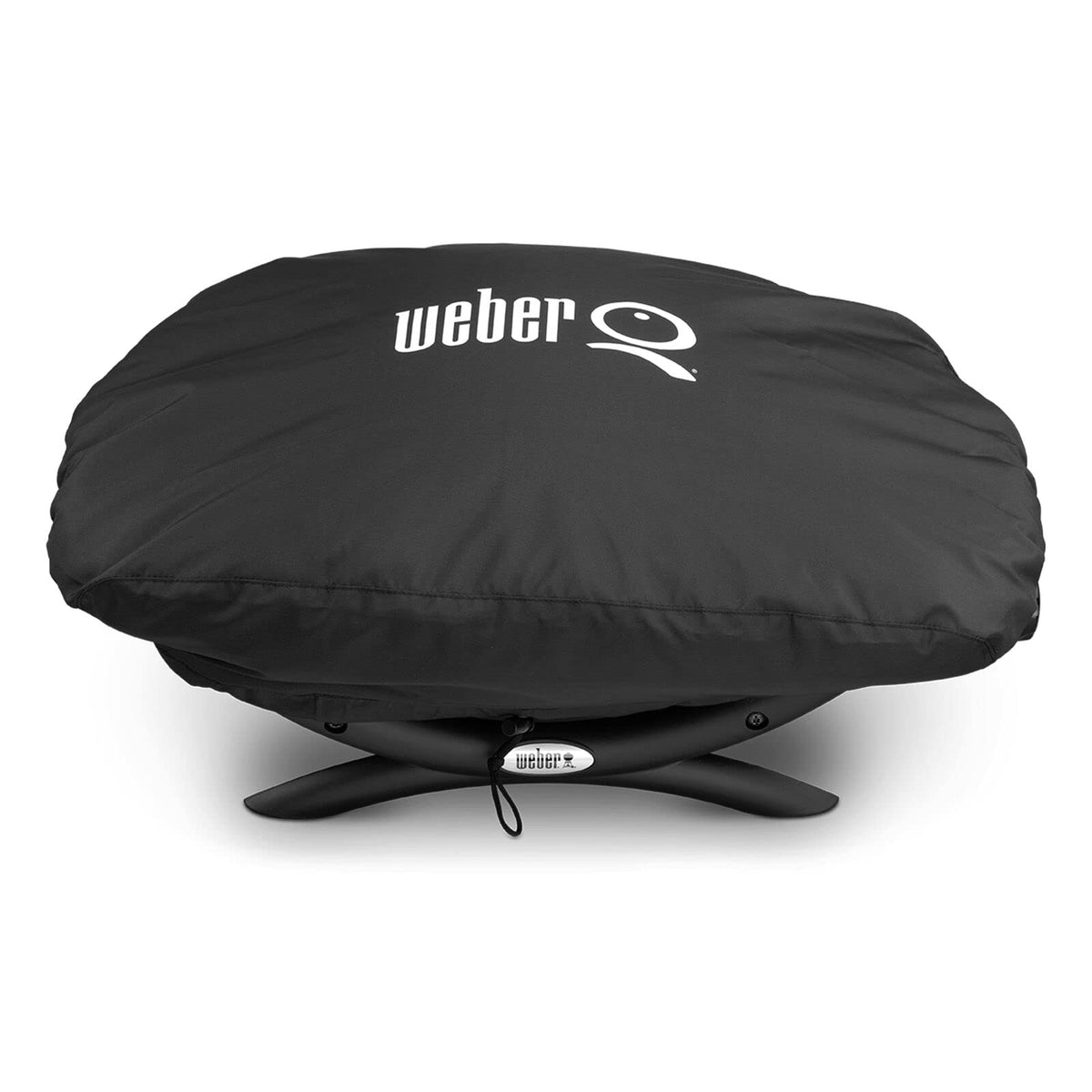 Weber funda frontal mostrando ajuste ceñido y protección