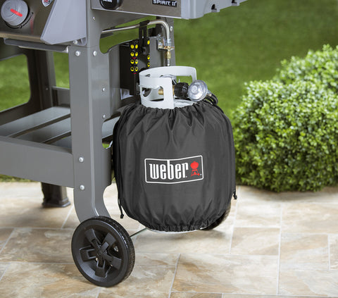 Weber detalle textura resistente y protección UV visible
