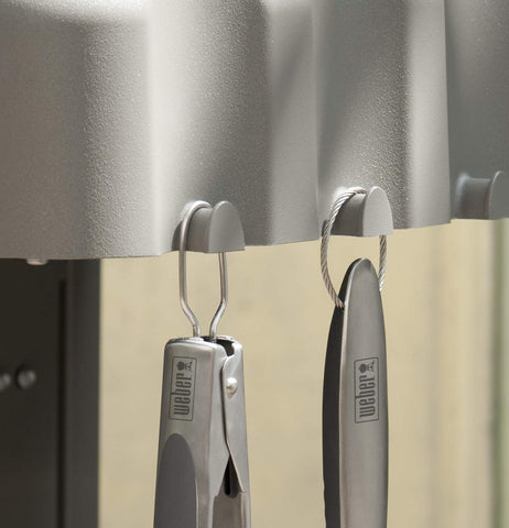 Weber mangos texturizados con soft-touch para sujeción cómoda y antideslizante