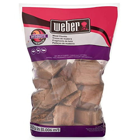 Weber comparación de bolsa 4 lb para estimar cantidad y rendimiento