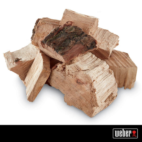 Weber primer plano de textura de madera de pacana que sugiere sabor dulce