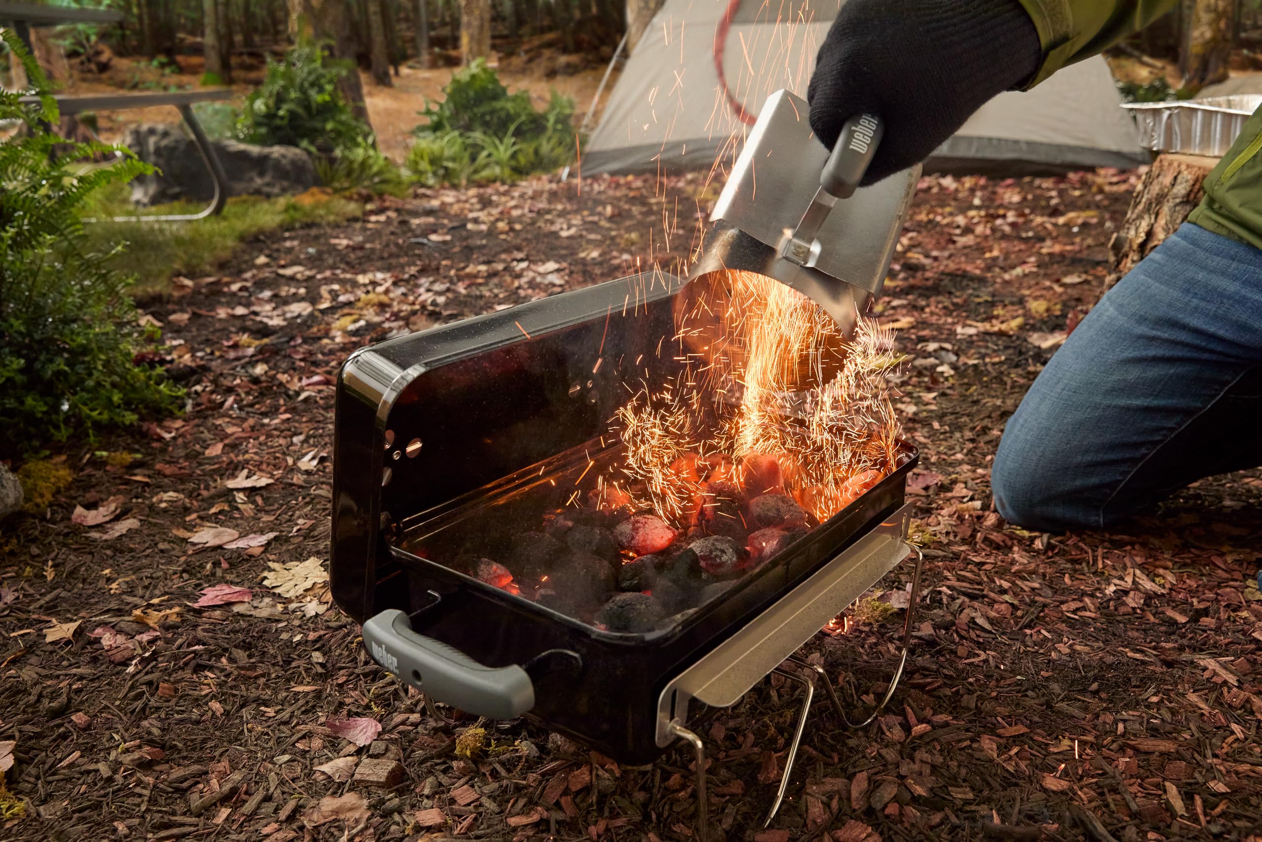 Weber Rapidfire empaque y etiqueta información clara y transporte seguro