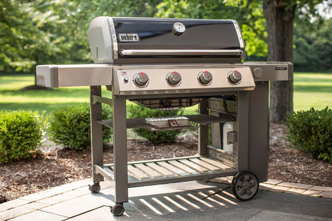 Weber detalle de textura del aluminio resistente y reciclable para limpieza rápida