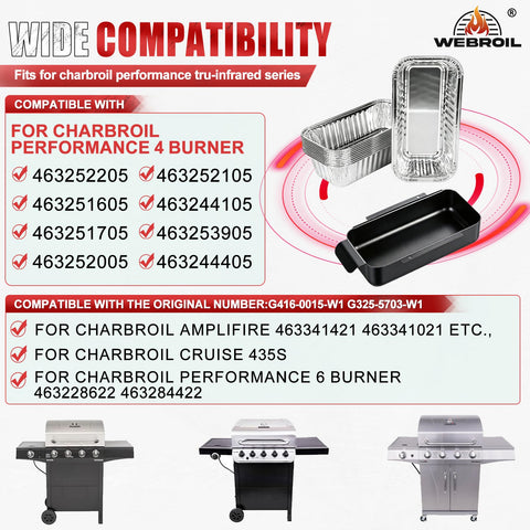 WEBROIL comparación de dimensiones para confirmar compatibilidad
