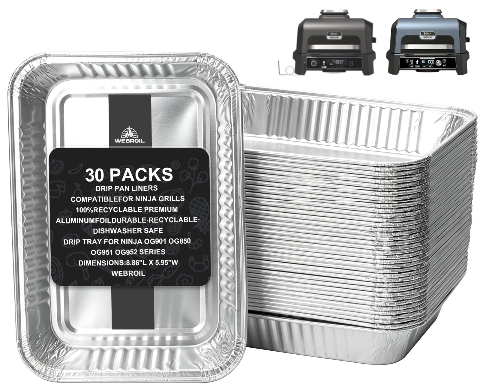 WEBROIL funda delantera del paquete mostrando protección fácil