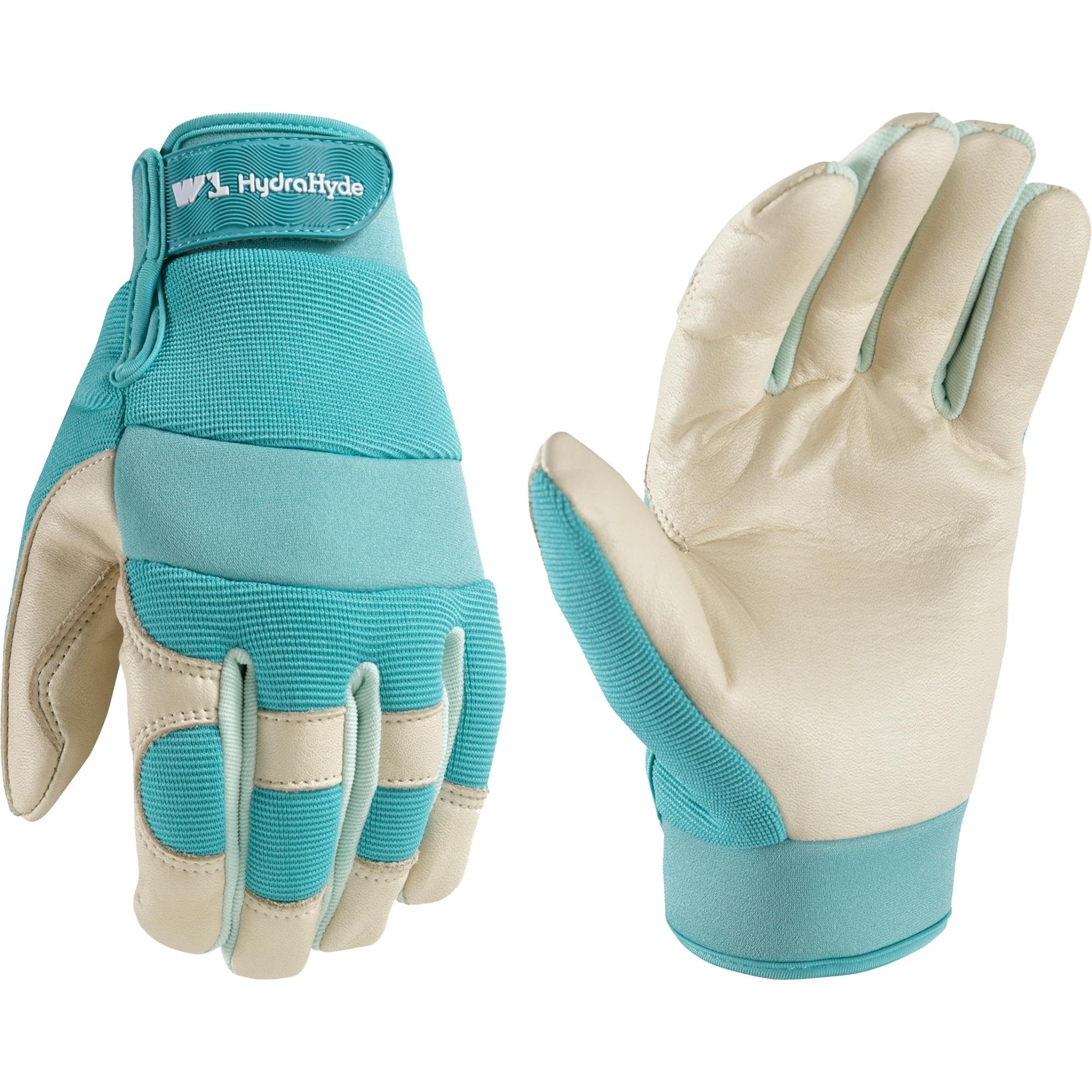 Wells Lamont vista frontal del empaque mostrando guantes resistentes
