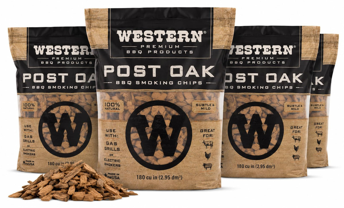 Western post oak paquete delantero mostrando presentación y conveniencia