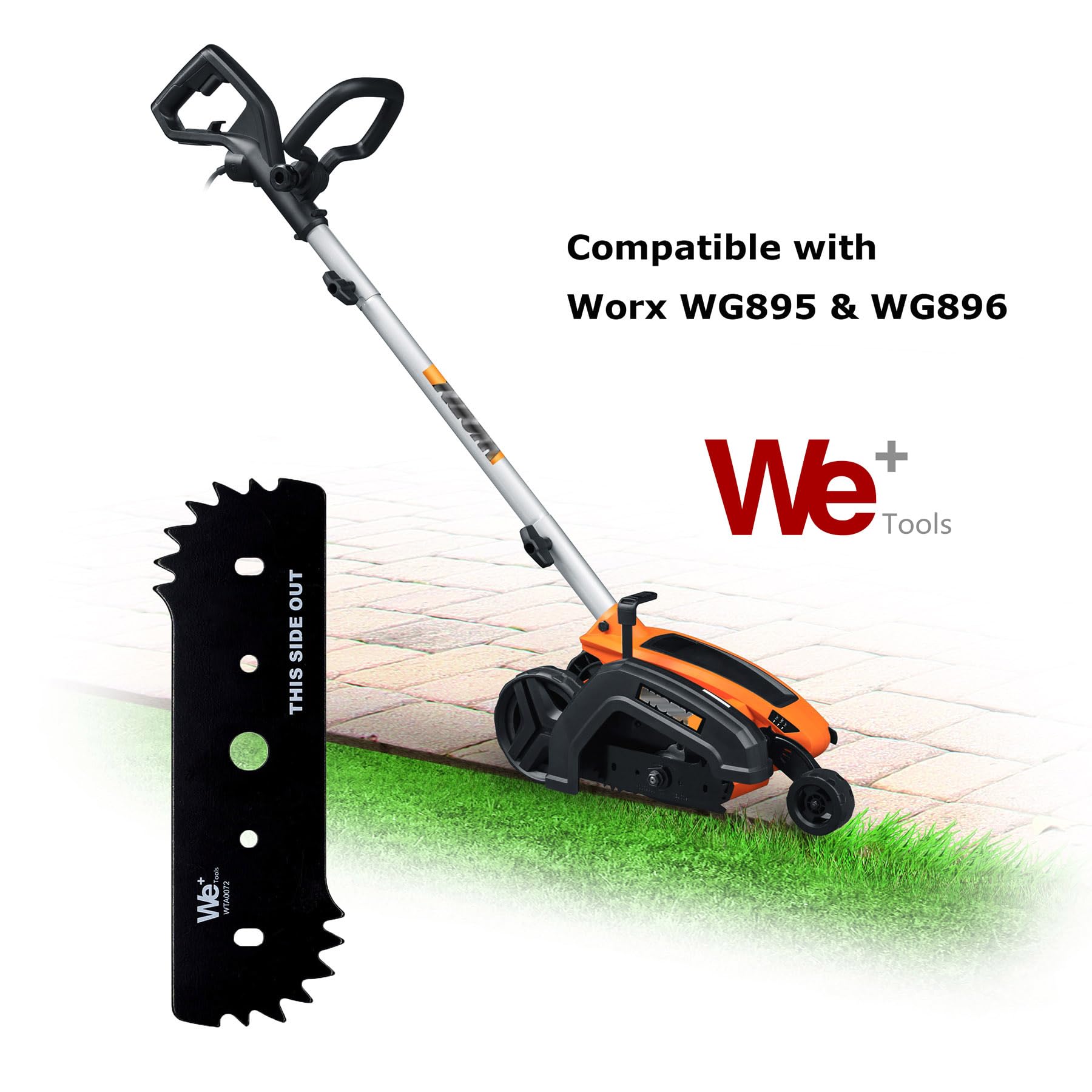 WETOOLPLUS comparación en mano para mostrar tamaño y facilidad de manejo