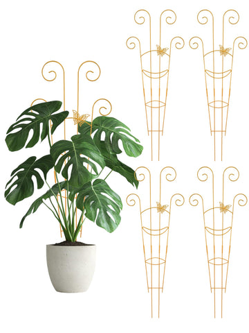Whtawtaw trellis mariposa frontal mostrando diseño y soporte decorativo