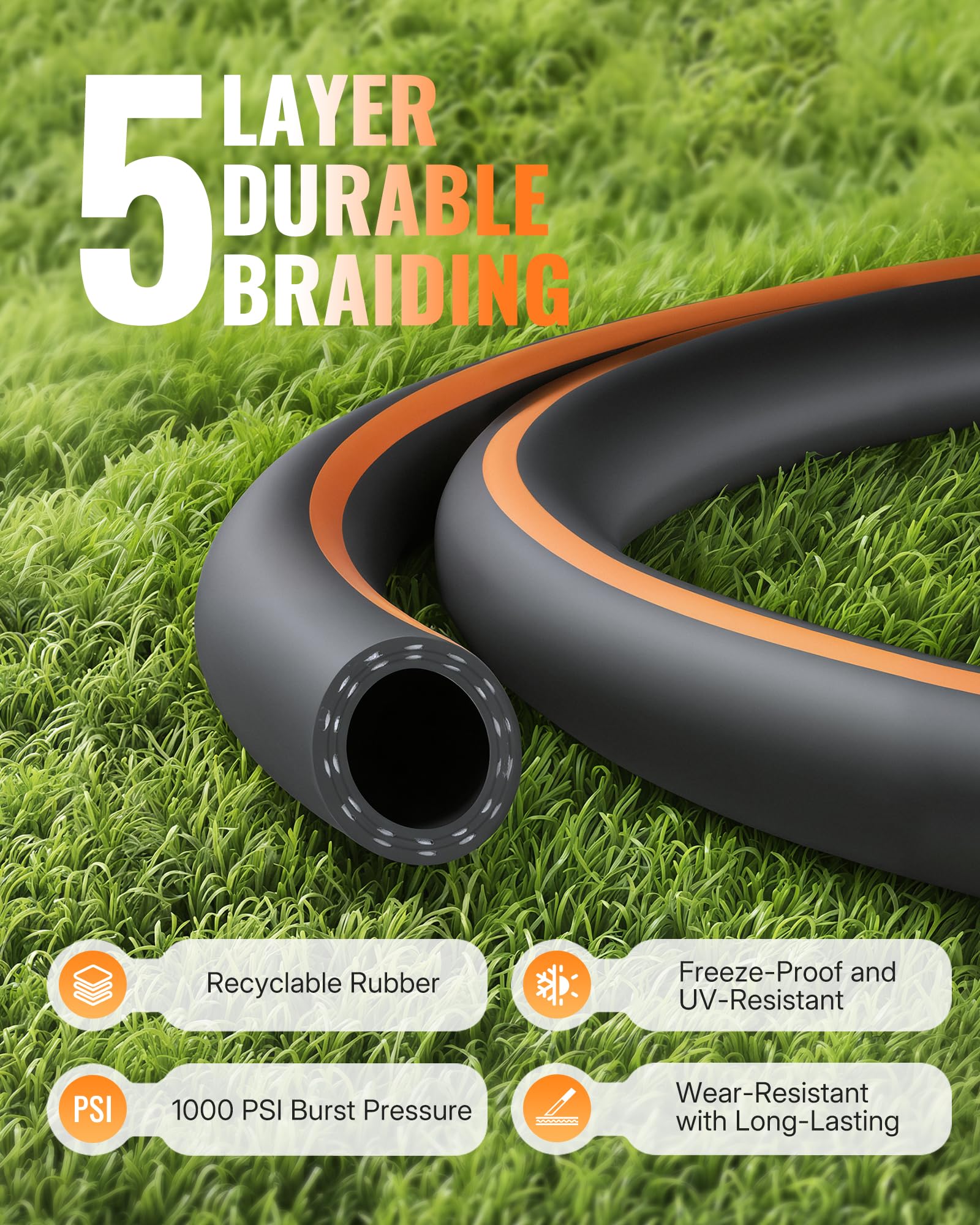 WILAWELS textura de goma flexible resistente a desgaste