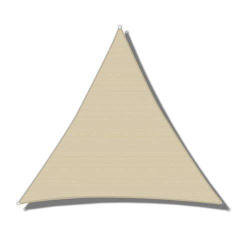 Windscreen4less vista frontal del toldo beige mostrando cobertura amplia y estética