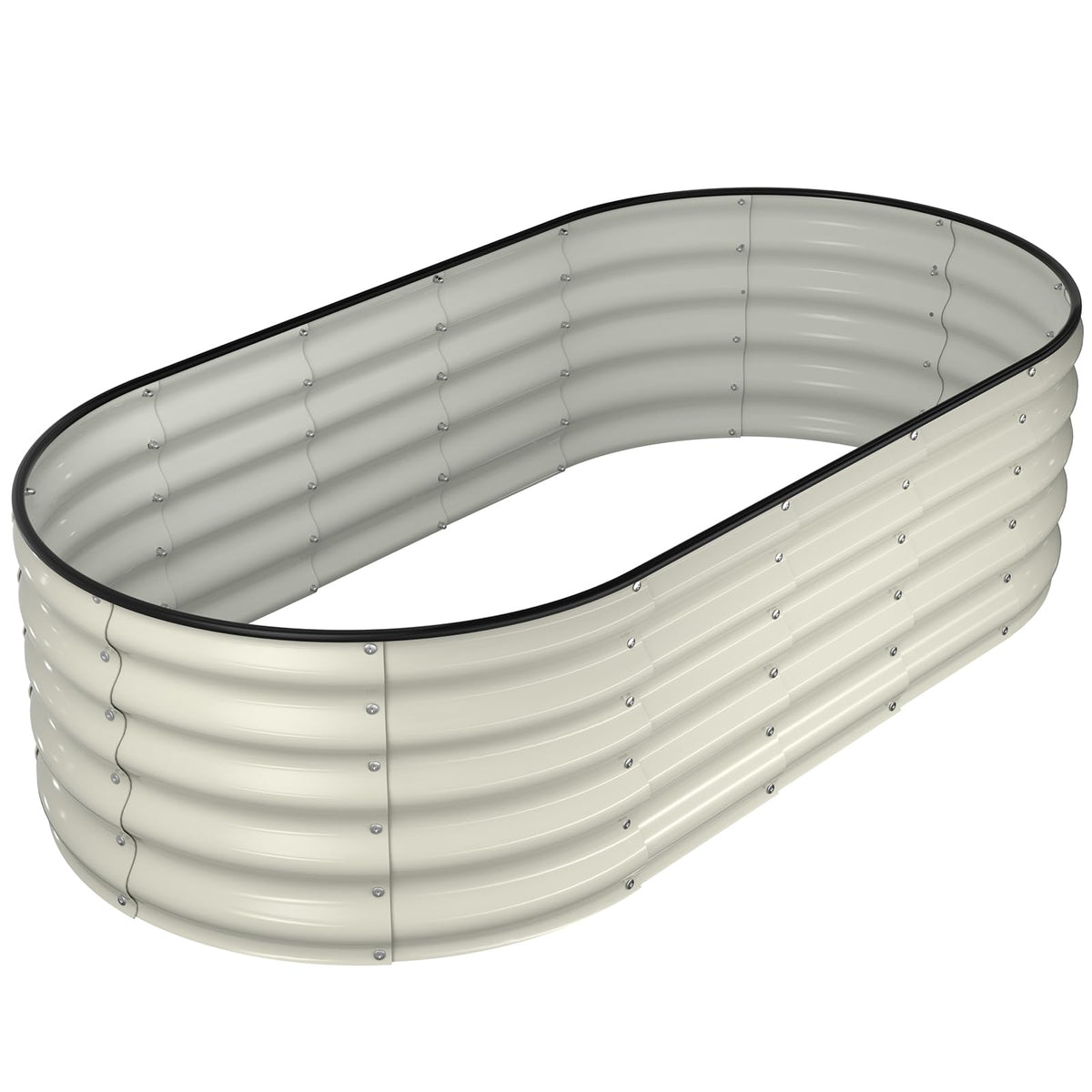 Winpull vista frontal de la jardinera 6x3 beneficia cultivo amplio