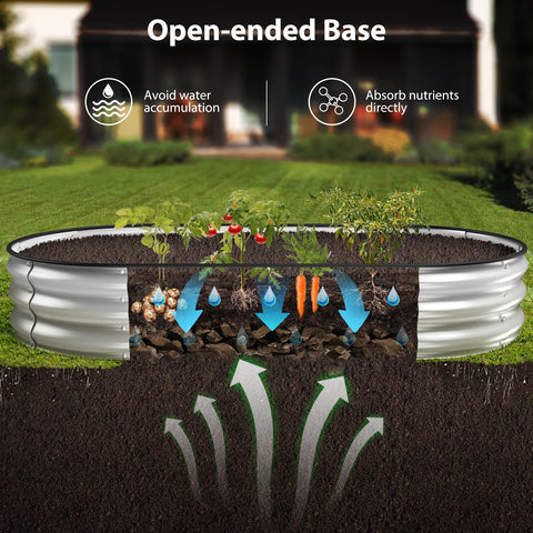 Winpull base abierta mostrando drenaje y posibilidad de compost
