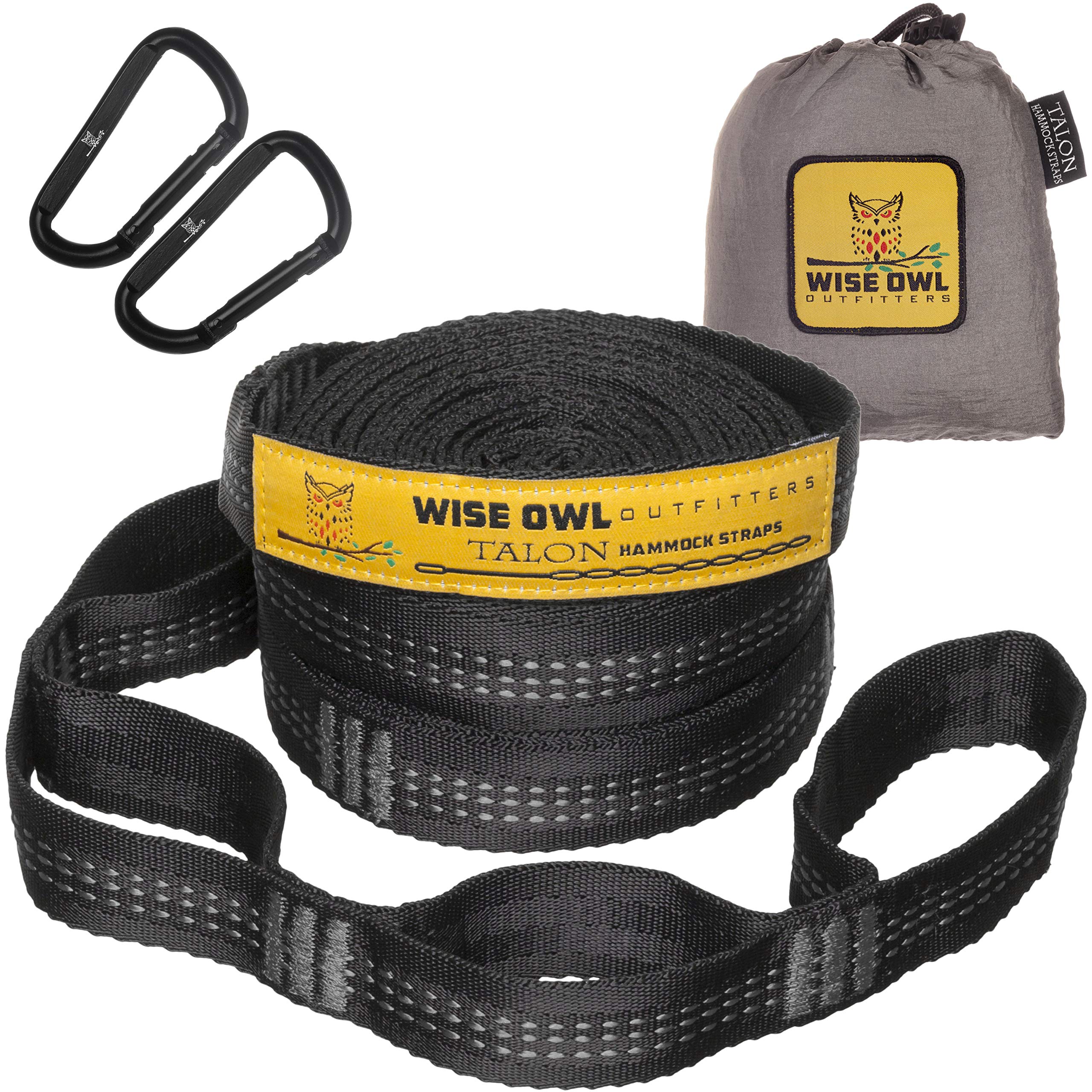 Wise Owl Outfitters paquete delantero mostrando correas compactas y kit completo