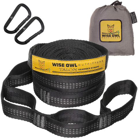Wise Owl Outfitters paquete delantero mostrando correas compactas y kit completo