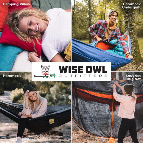 Wise Owl Outfitters correas anchas protegiendo corteza y cuidando árboles