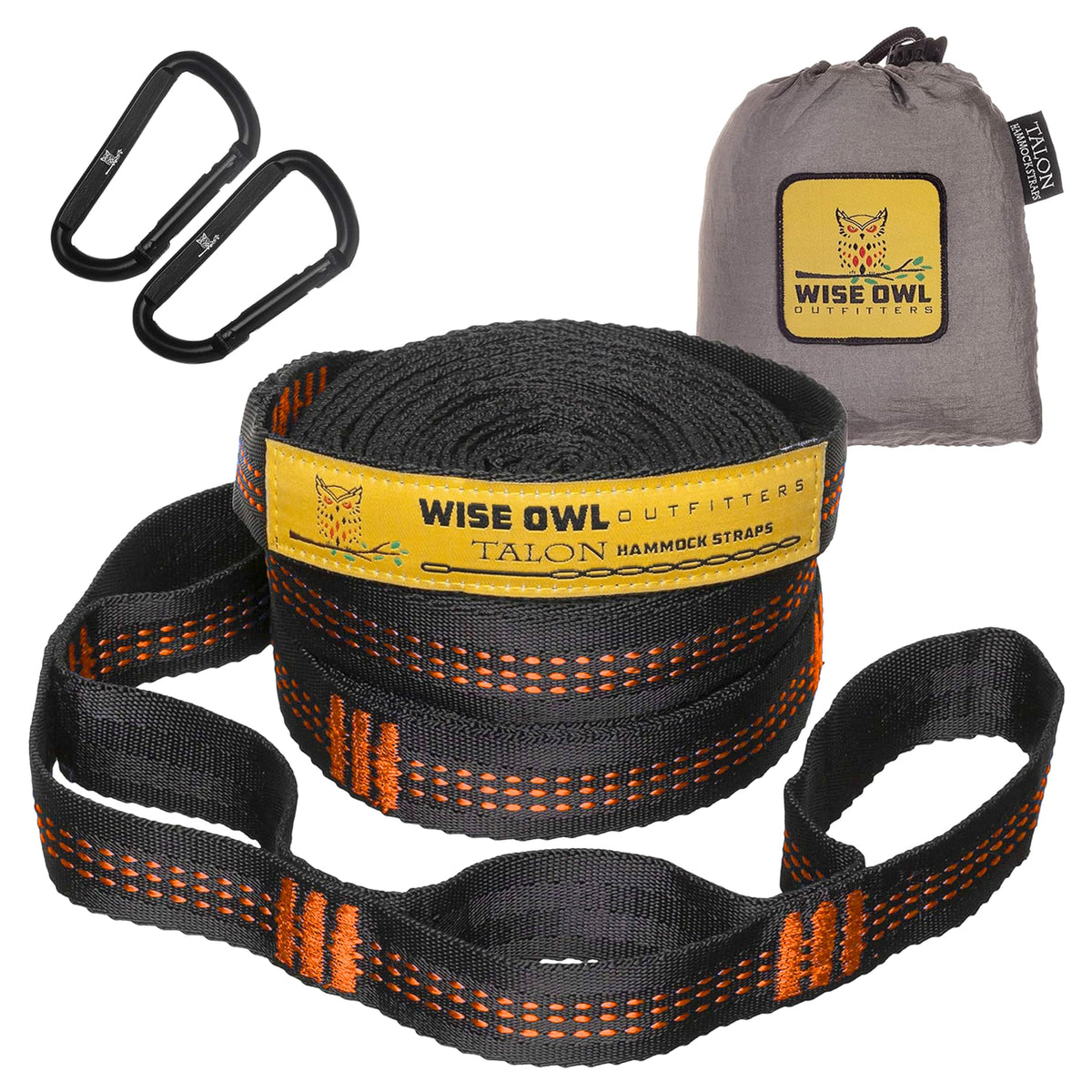 Wise Owl Outfitters correas frontales mostrando largura y facilidad de uso