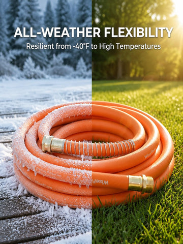 Wiseflow comparativa de tamaño 25FT junto a una regla para escala