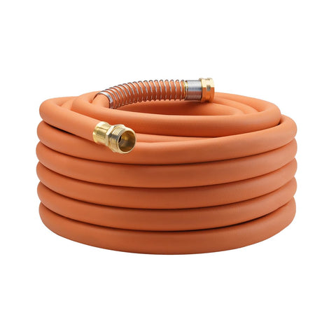 Wiseflow vista frontal del rollo mostrando longitud y color naranja, resistente